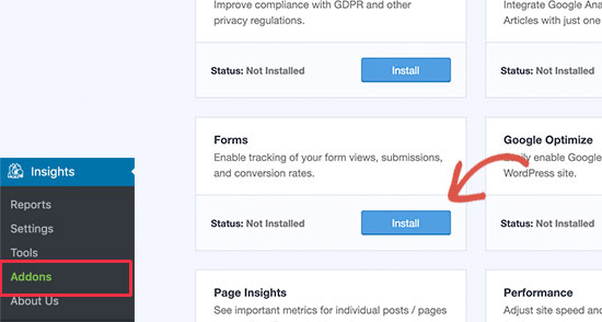 نصب فرم ها افزونه » BlogPasCher فرم های addon را نصب کنید