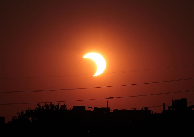 In the philadelphia region, the moon passed . How To Watch The Rare "Ring Of Fire" Solar Eclipse On June