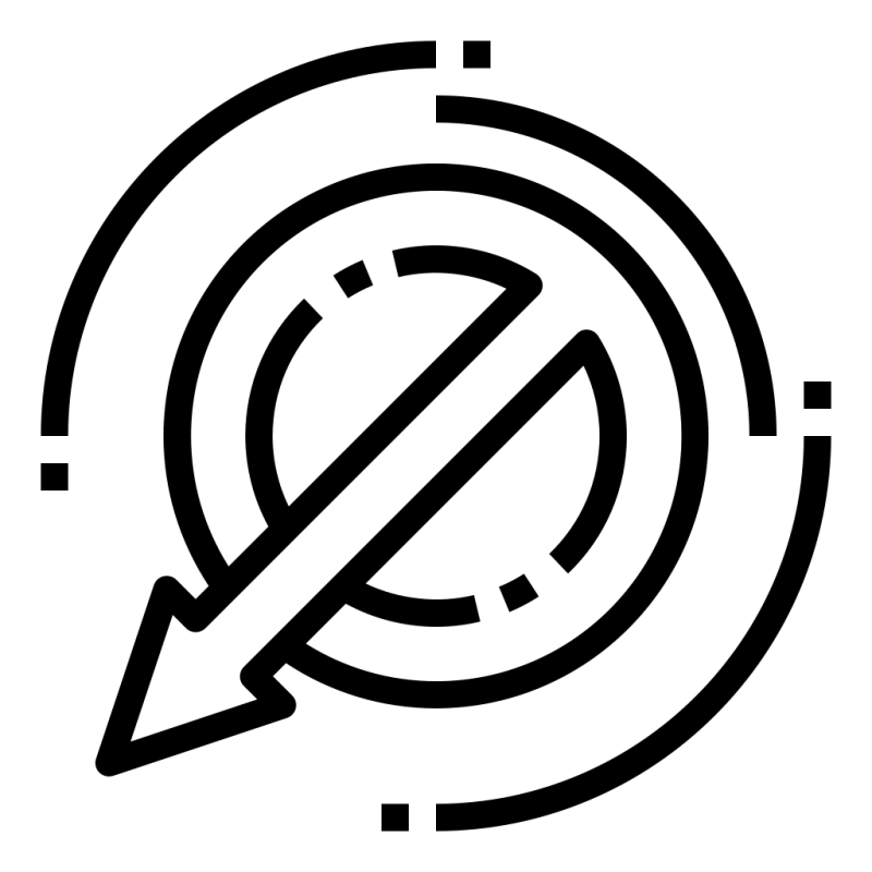 Decline Arrow Direction Decrease Strategy Icon Download On Iconfinder - Retina Gradient Pictures for Desktop