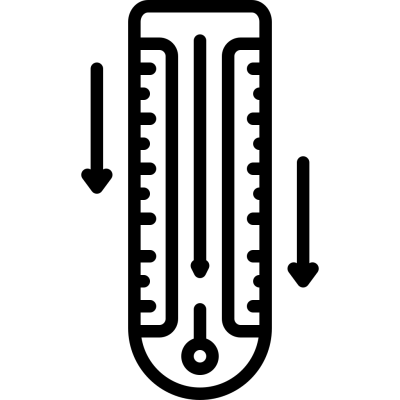 Temperature Decrease Icons - Premium Vintage Picture Gallery - Ultra HD