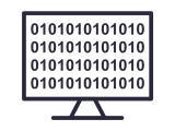Binary Code Computer Icon Download On Iconfinder
