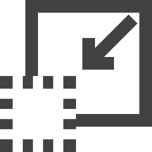 Decrease Design Interface Layout Space Tool Icon Download On Iconfinder - Dark Image Collection - Retina Quality