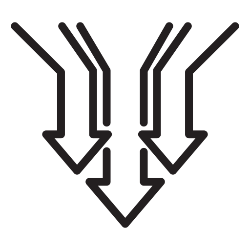 Direction Arrow Decrease Lower Loss Move Fall Icon - Download Beautiful Minimal Picture | HD