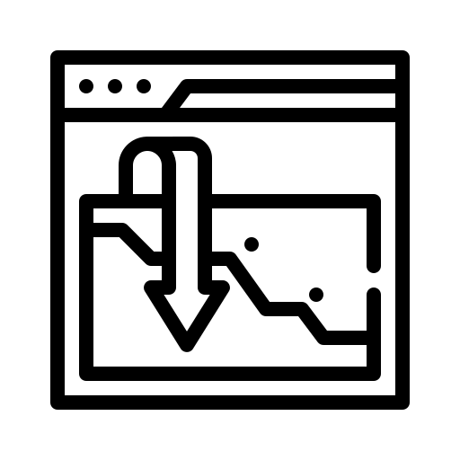 Analysis Decrease Statistics Stats Icon Download On Iconfinder - Artistic Mobile Landscape Photos | Free Download