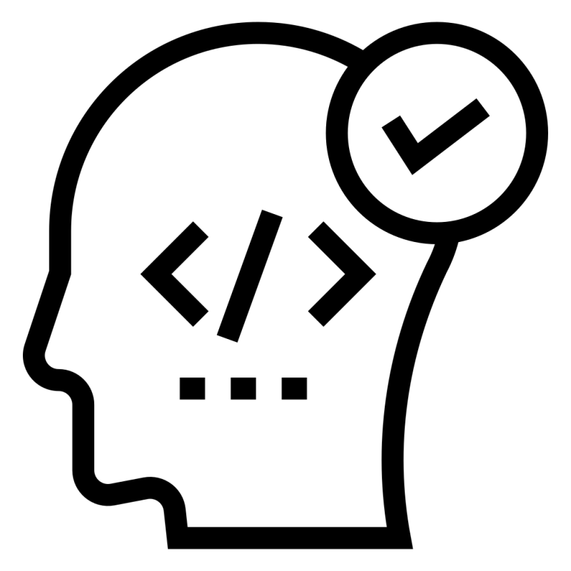 Brain Code Coding Development Head Mind Icon - Ultra HD Nature Photos for Desktop