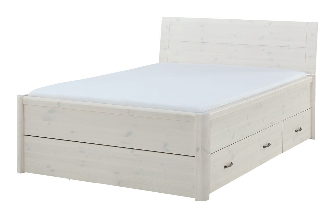 6 cm matratzenauflage wayfair sleep. Bettgestell LYNGBY 140x200 weiÃ | JYSK