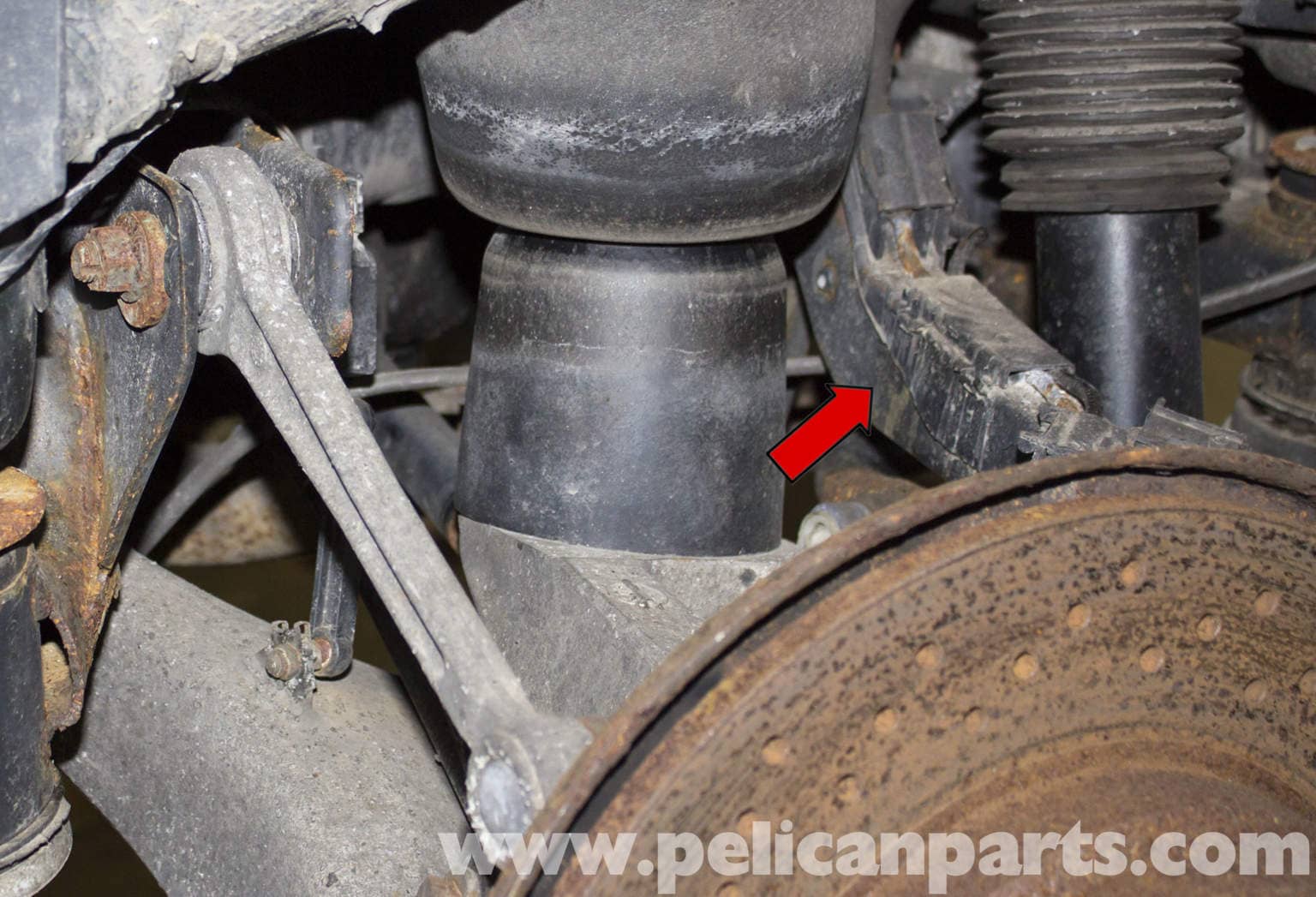Bmw x5 rear upper control arm replacement (e53 2000