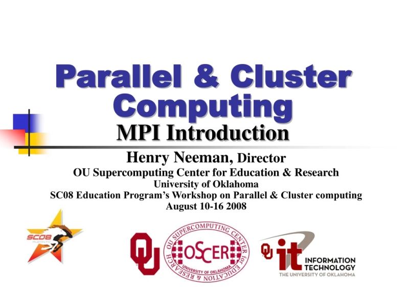 Ppt Parallel Cluster Computing Mpi Introduction Powerpoint - Best Vintage Pictures in Ultra HD