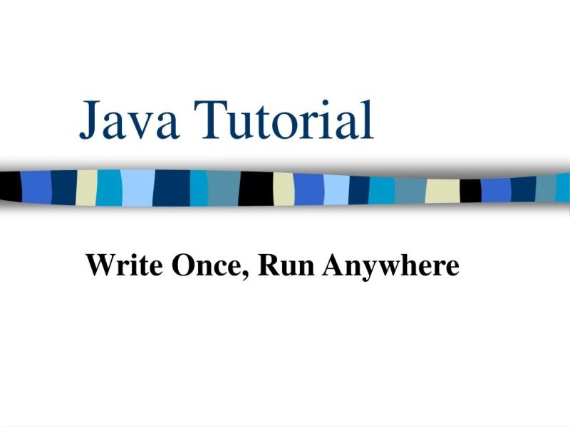 Ppt Java Tutorial Powerpoint Presentation Free Download Id 8922636 - Download Gorgeous Gradient Art | Ultra HD