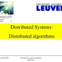 PPT - Distributed Systems: Distributed Algorithms PowerPoint ...