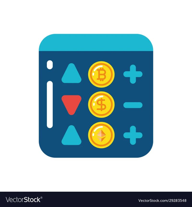 Increase And Decrease Bitcoin Value Business Vector Image - High Quality Desktop Landscape Pictures | Free Download