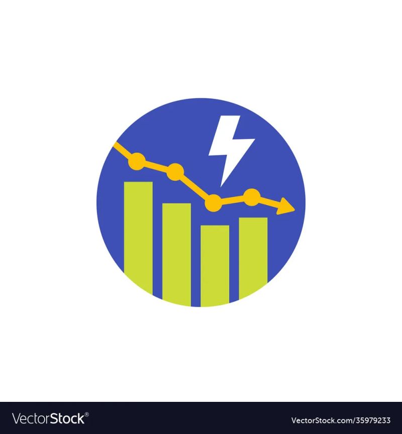Power Consumption Decrease Reduction Icon Vector Stock Vector Image Art Alamy - Creative Ultra HD Colorful Backgrounds | Free Download