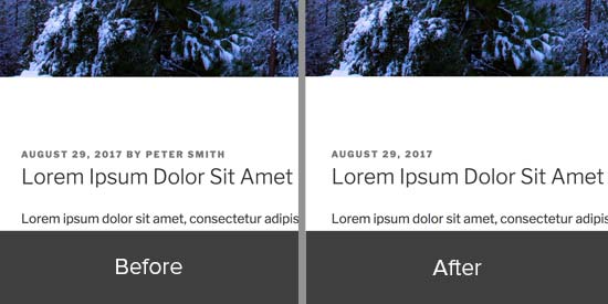 Most commonly, that metadata is the author's name and the post's publication date. How to Remove Author Name from WordPress Posts