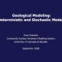 PPT - Geological Modeling: Deterministic And Stochastic Models Overview ...