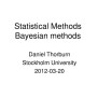 PPT - Bayesian Statistics: Background, Rules, And Applications ...