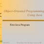 PPT - Object-Oriented Programming Using Java PowerPoint Presentation ...