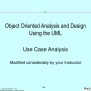 PPT - Object Oriented Analysis And Design Using The UML PowerPoint Presentation - ID:9427906