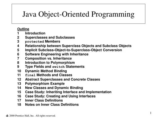 Slides On Java Review Object Oriented Programming And Data Structures Cs 2110 Docsity - Download Elegant Light Image | High Resolution