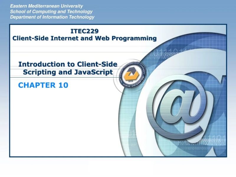 Ppt Client Side Scripting In Web Development Powerpoint Presentation - Classic Sunset Photo - High Resolution