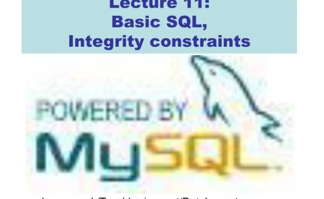 PPT - Basic SQL For Database Management PowerPoint Presentation, Free ...