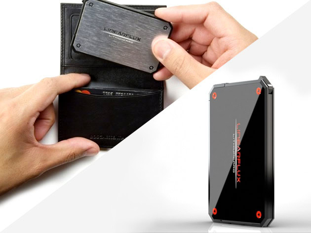 You put down a refundable deposit — which becomes your spending limit — on a secured card and use it just like a credit card, repa. 27% off Lithium Card power bank