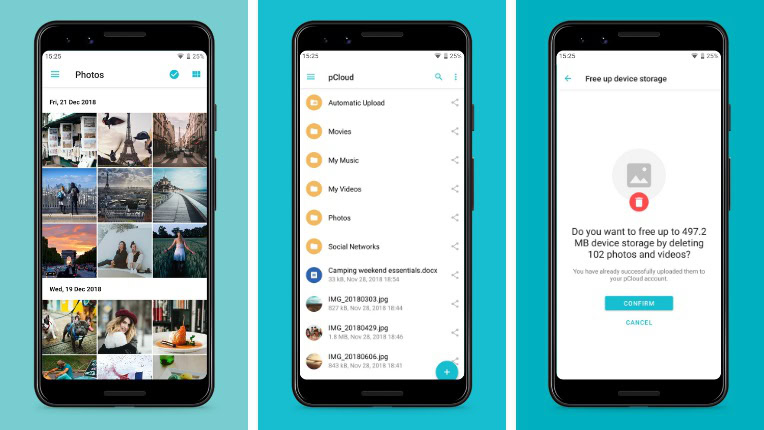 You even have the option to transcode heic images from iphone to jpeg. Backup And Free Space On Your Android Phone Easily With Pcloud