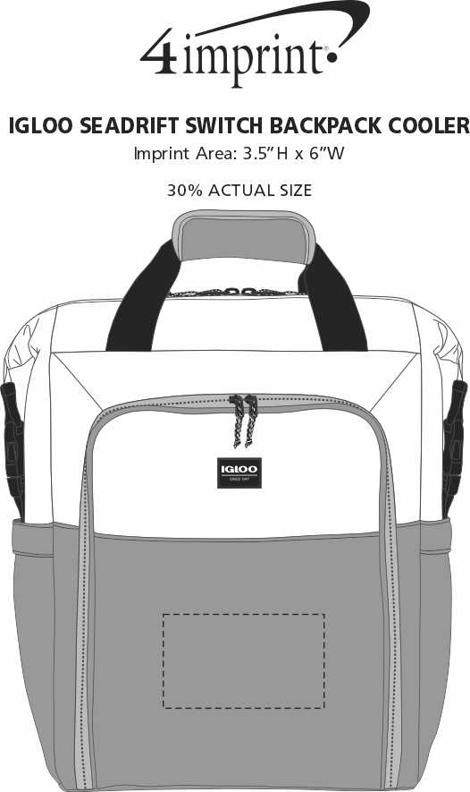 4imprint Com Igloo Seadrift Switch Backpack Cooler 156225