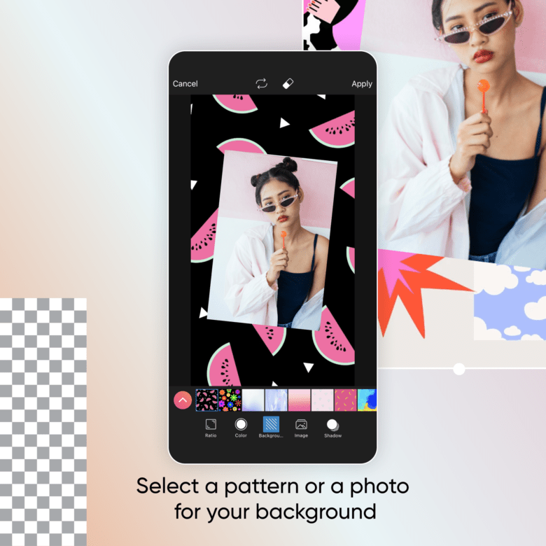It also has a built in video editor so i sometimes will trim my videos if they . How To Change The Background Color On Your Instagram Stories Picsart Blog
