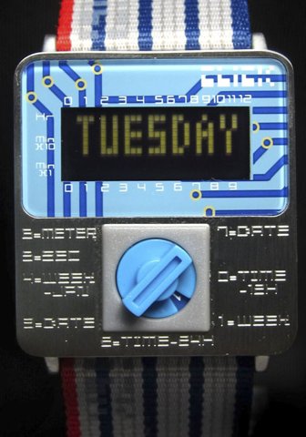 Click Turn Switch Watch