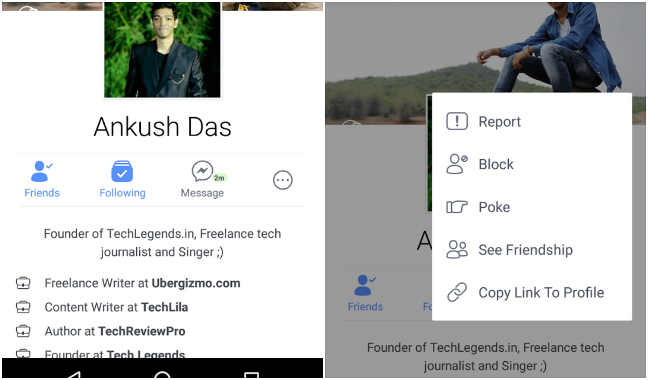 block someone on facebook