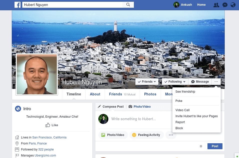 web browser facebook