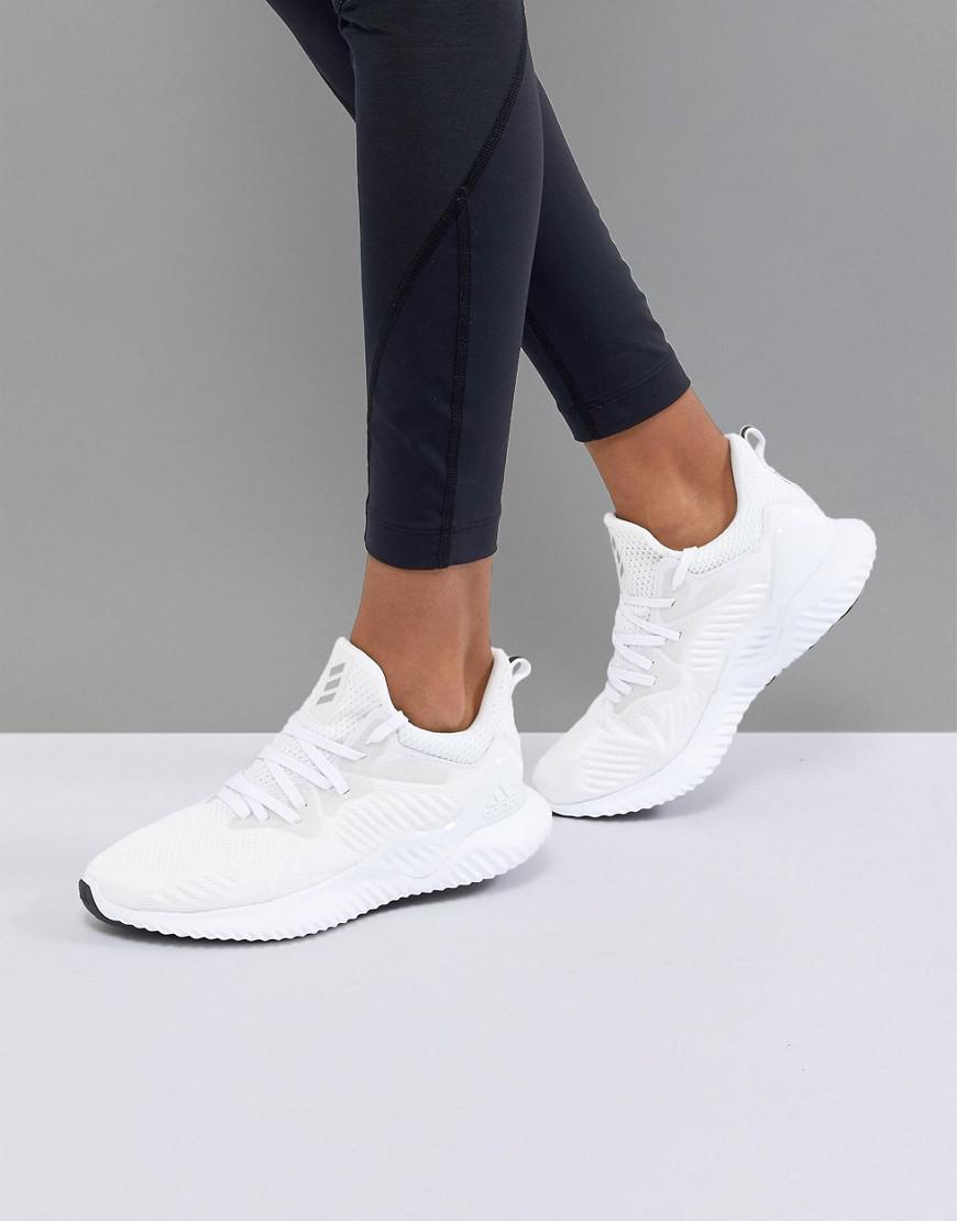 Men's tanjun sneakers, breathable textile uppers and comfortable lightweight cushioning. Lyst - adidas Alphabounce Beyond In White in White
