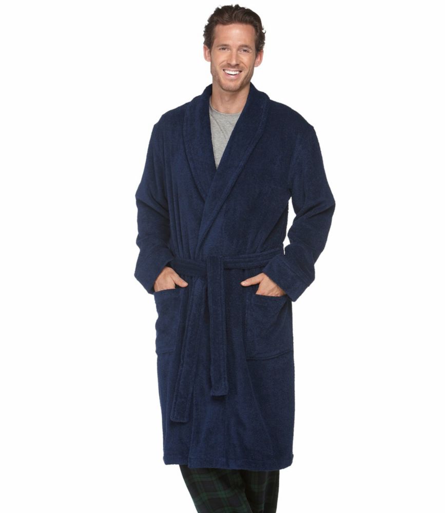 Men's terry cloth robe