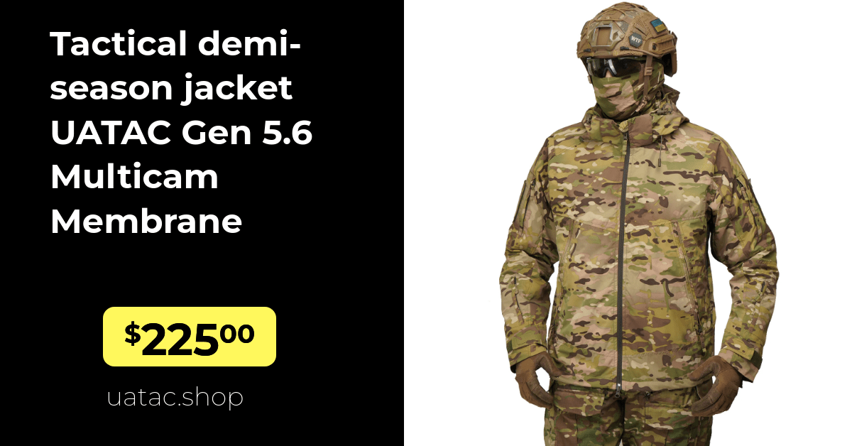 Demi Season Jacket Uatac Gen 5 6 Multicam Membrane
