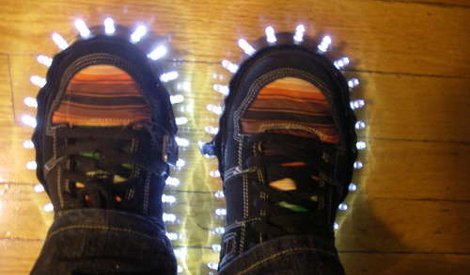 DIY LED shoes | Ubergizmo