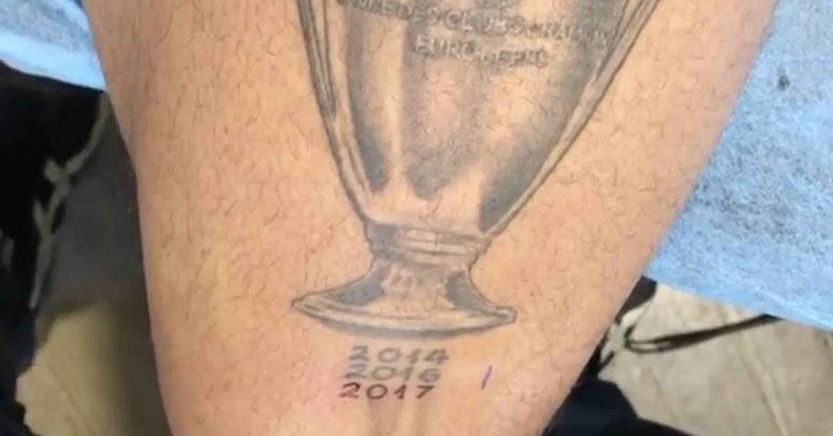 Football might not be coming home just yet, but lewis holden's 'england euro 2020 winners' tattoo is here to stay. Marcelo Updates Champions League Tattoo