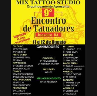 Cartaz convenção de tatuagem ilhéus bahia Estudios De Tatuagem Em Ilheus Ba Mundo Das Tatuagens
