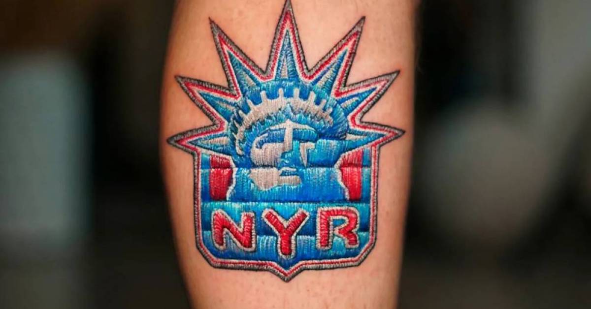 New york rangers tattoos