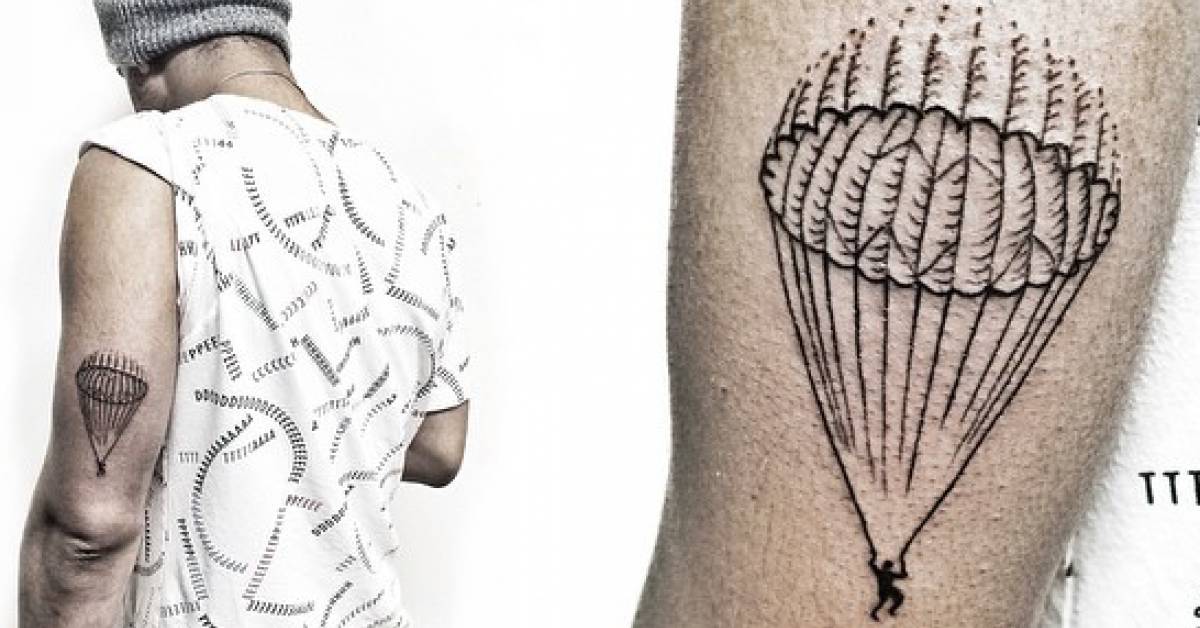 Paratrooper tattoo ideas photos