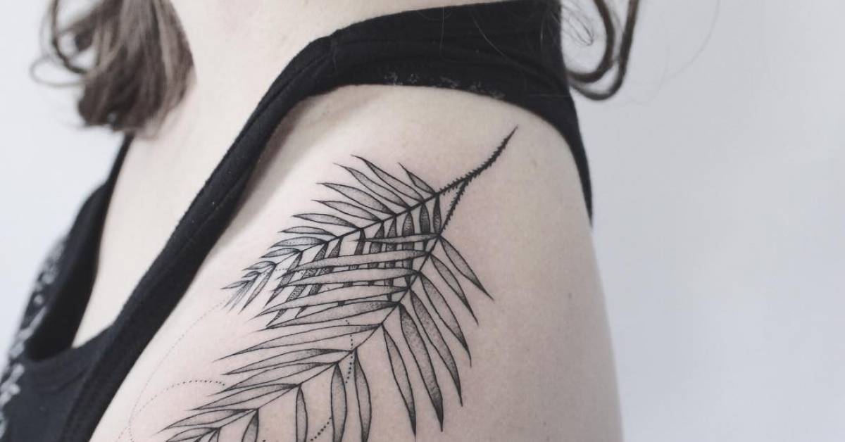 Palm Leaf Tattoos | Tattoofilter 628_x_1200_jpg