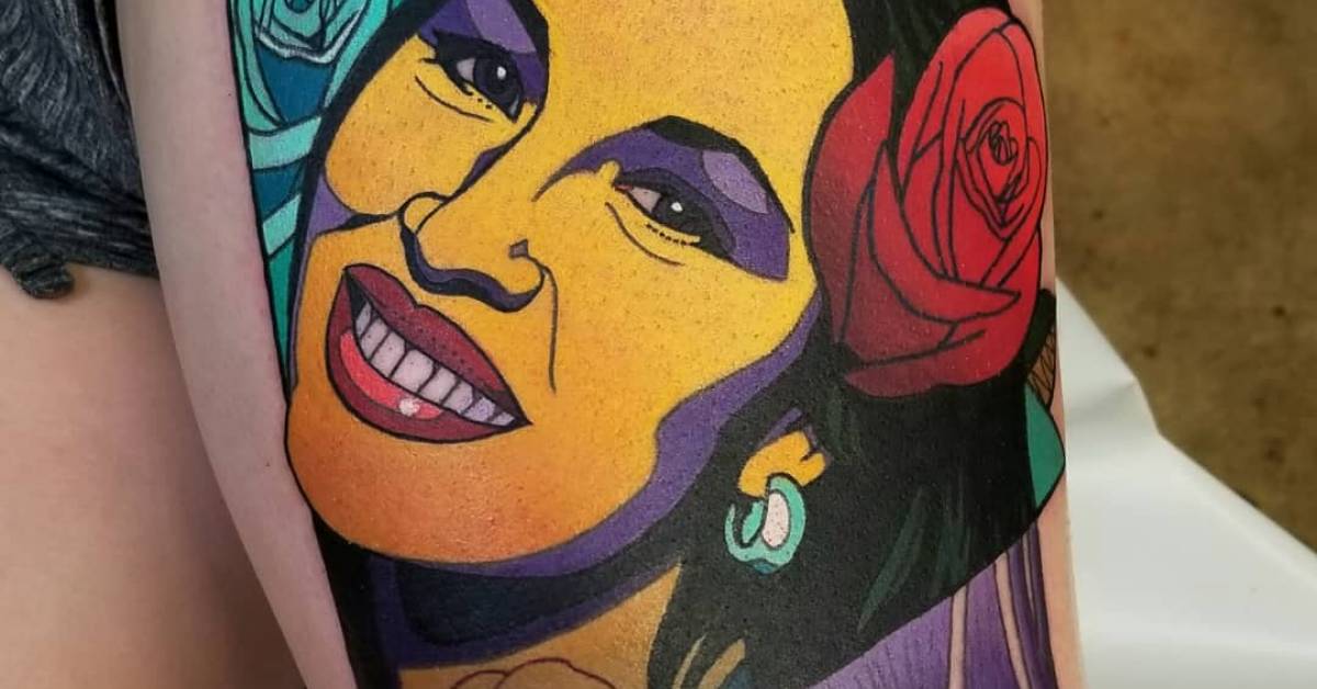 Selena quintanilla tattoos