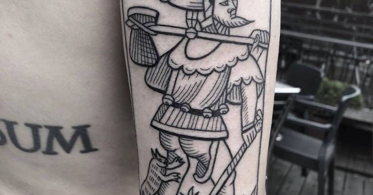 Carta do louco no tarot tatuagem Tattoo De Tarot 15 Ideias Lindissimas Para Se Inspirar