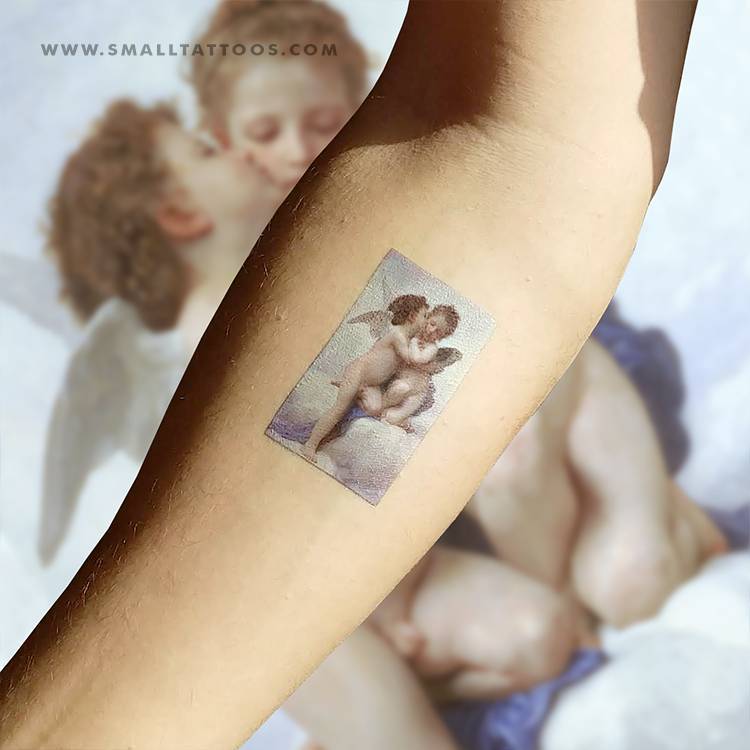 Bouguereau's 'First Kiss' Temporary Tattoo, Get It Here 750_x_750_jpg