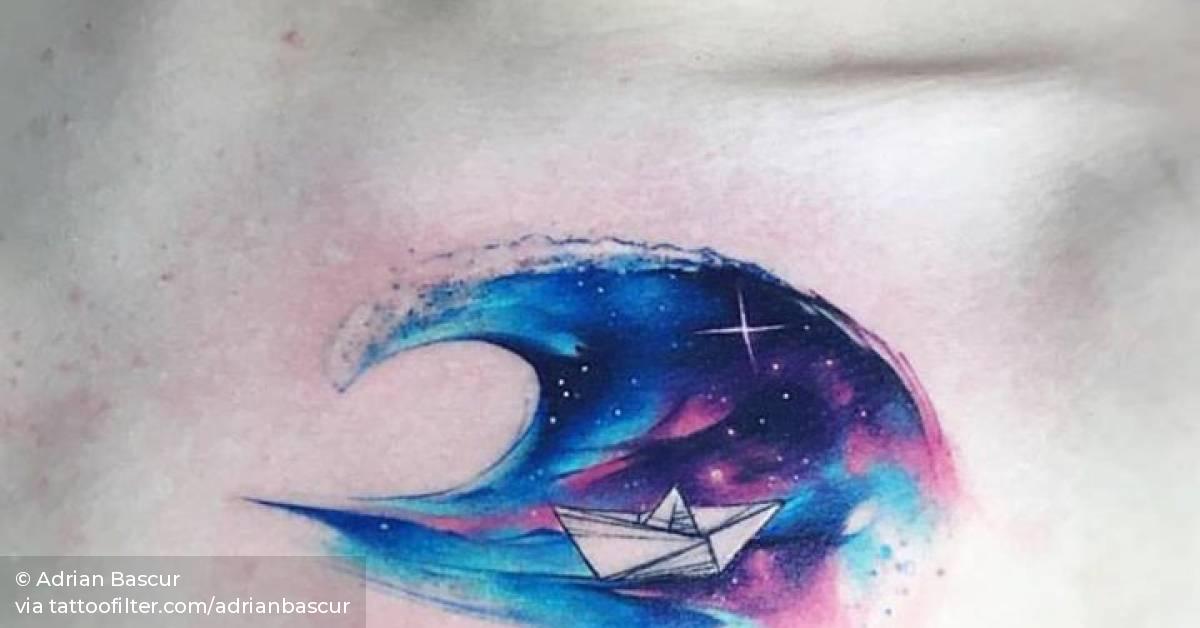 Barco de papel aquarela tatuagem Tatuagem Aquarela 60 Inspiracoes Significados E Desenhos