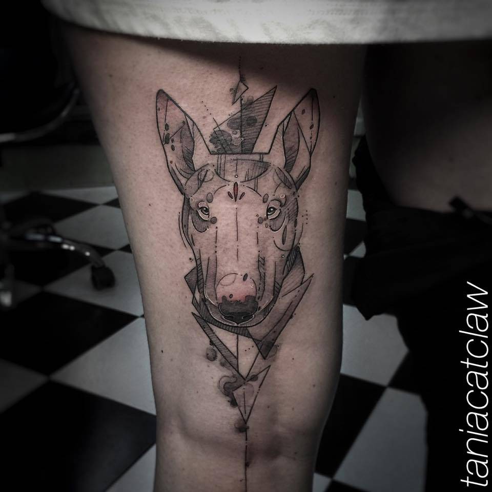 Sketch Work Style Bull Terrier Tattoo On The Back Of 960_x_960_jpg