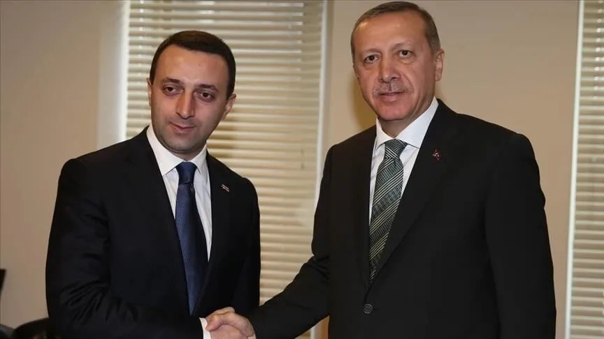 أردوغان يبحث مع رئيس وزراء جورجيا العلاقات الثنائية وقضايا إقليمية