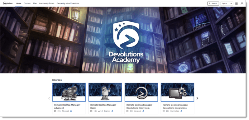 Devolutions Portal Devolutions Documentation - Geometric Photo Collection - Desktop Quality