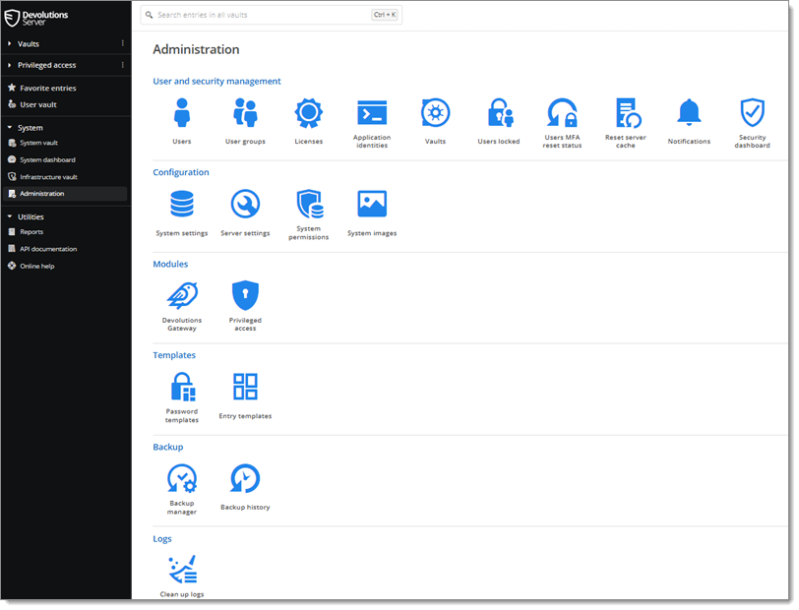 Administration Devolutions Documentation - Geometric Background Collection - High Resolution Quality
