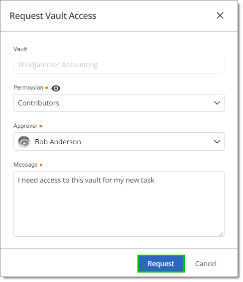 Request Vault Access In Devolutions Hub Business Devolutions Documentation - Premium Gradient Texture Gallery - Desktop