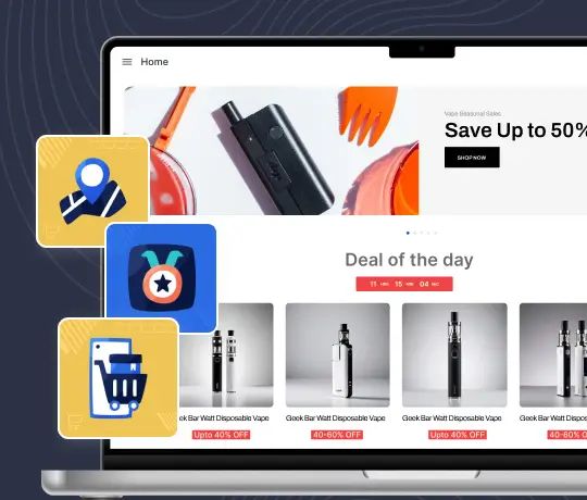 Vape Ecommerce Development Services Webkul Software - Mobile Nature Arts for Desktop